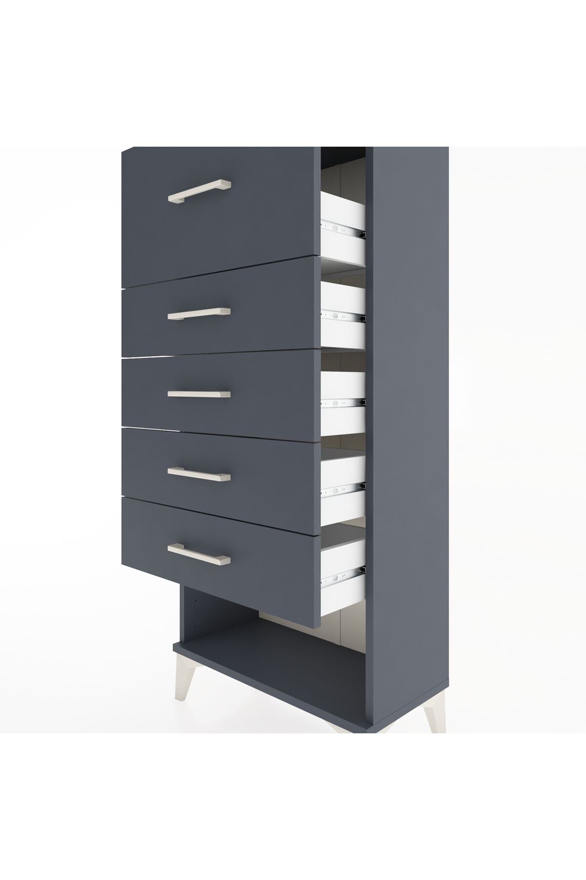 Hyperion Dolap 5 Çekmeceli 60x44x134 - S50M028V5B