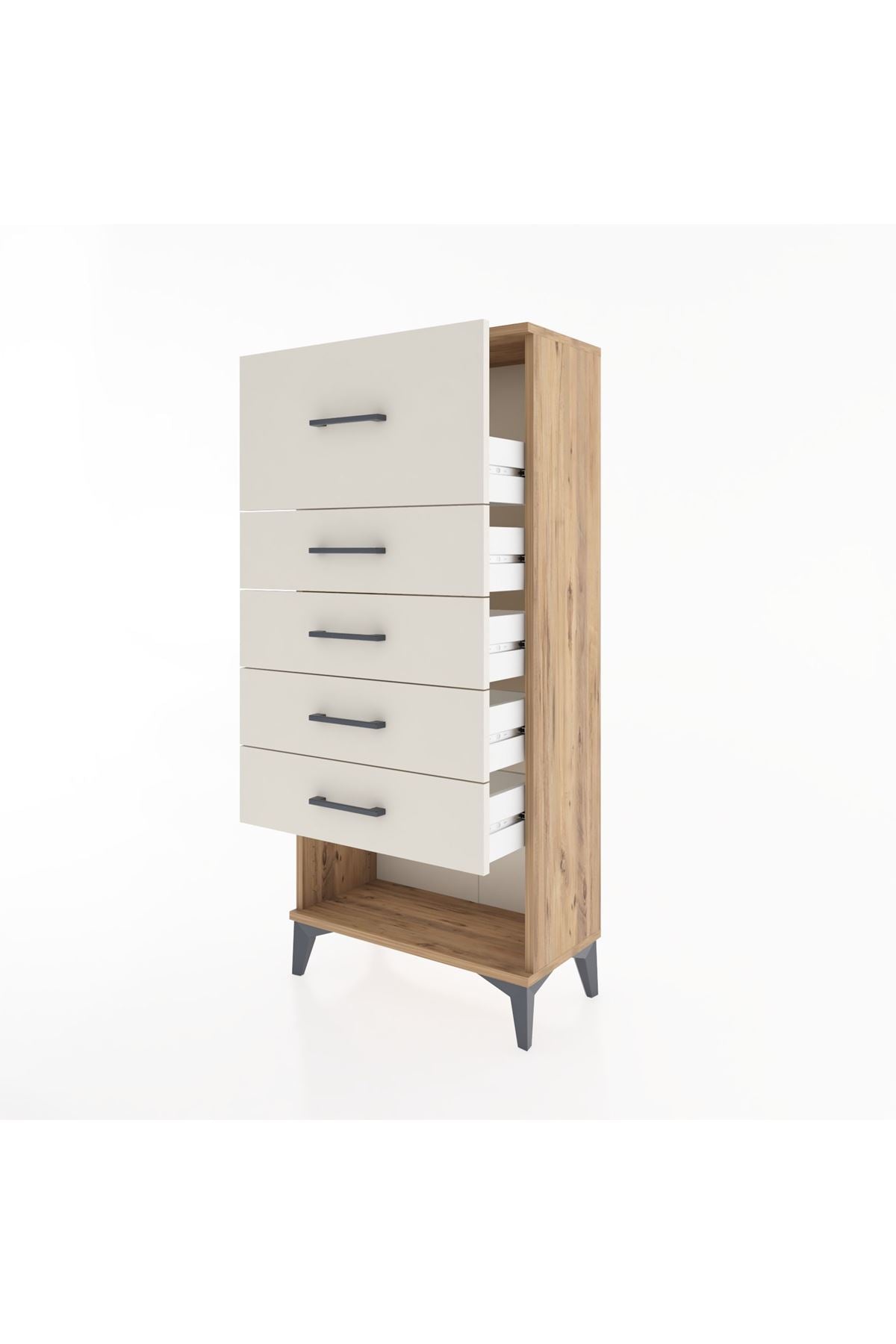 Hyperion Dolap 5 Çekmeceli 60x44x134 - S50M028V7B