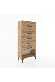 Hyperion Dolap 5 Çekmeceli 60x44x134 - S50M028V9B