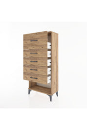 Hyperion Dolap 5 Çekmeceli 60x44x134 - S50M028V9B