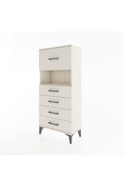 Hyperion Dolap Tek Raflı 5 Çekmeceli 60x44x134 - S50M029V1B