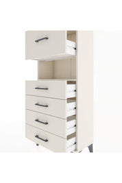 Hyperion Dolap Tek Raflı 5 Çekmeceli 60x44x134 - S50M029V1B