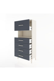 Hyperion Dolap Tek Raflı 5 Çekmeceli 60x44x134 - S50M029V2B