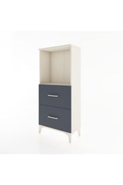 Hyperion Dolap Tek Raflı 2 Çekmeceli 60x44x134 - S50M030V2B