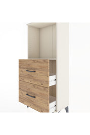 Hyperion Dolap Tek Raflı 2 Çekmeceli 60x44x134 - S50M030V3B