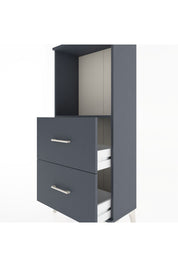 Hyperion Dolap Tek Raflı 2 Çekmeceli 60x44x134 - S50M030V5B