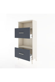 Hyperion Dolap 2 Raflı 2 Çekmeceli 60x44x134 - S50M031V2B