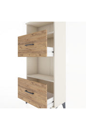 Hyperion Dolap 2 Raflı 2 Çekmeceli 60x44x134 - S50M031V3B