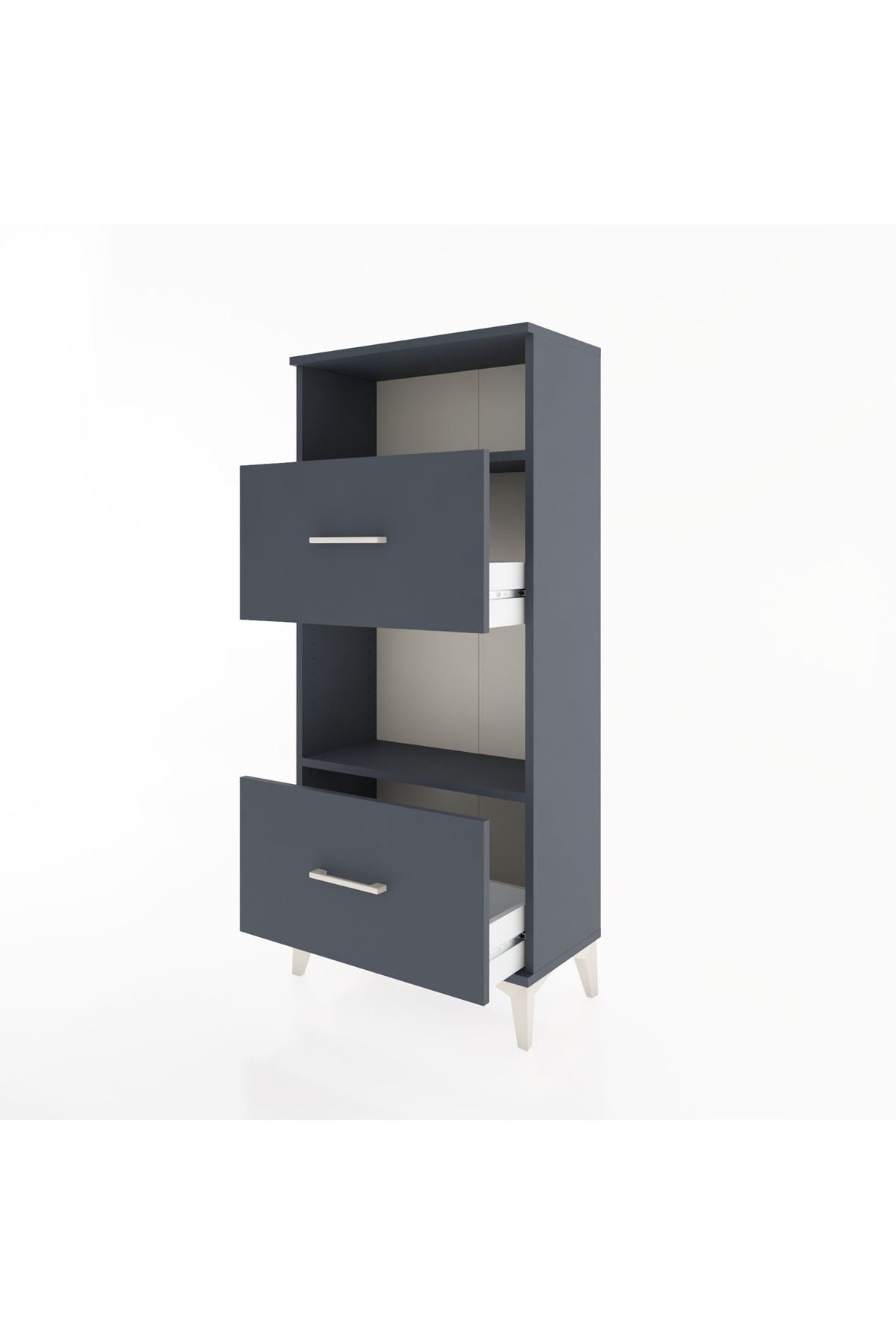 Hyperion Dolap 2 Raflı 2 Çekmeceli 60x44x134 - S50M031V5B