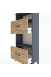 Hyperion Dolap 2 Raflı 2 Çekmeceli 60x44x134 - S50M031V6B