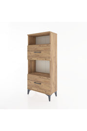 Hyperion Dolap 2 Raflı 2 Çekmeceli 60x44x134 - S50M031V9B