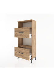 Hyperion Dolap 2 Raflı 2 Çekmeceli 60x44x134 - S50M031V9B