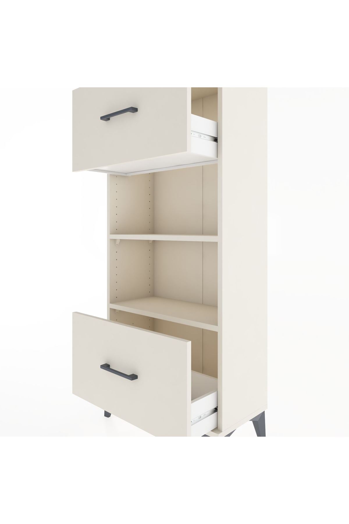 Hyperion Dolap 2 Raflı 2 Çekmeceli 60x44x134 - S50M032V1B