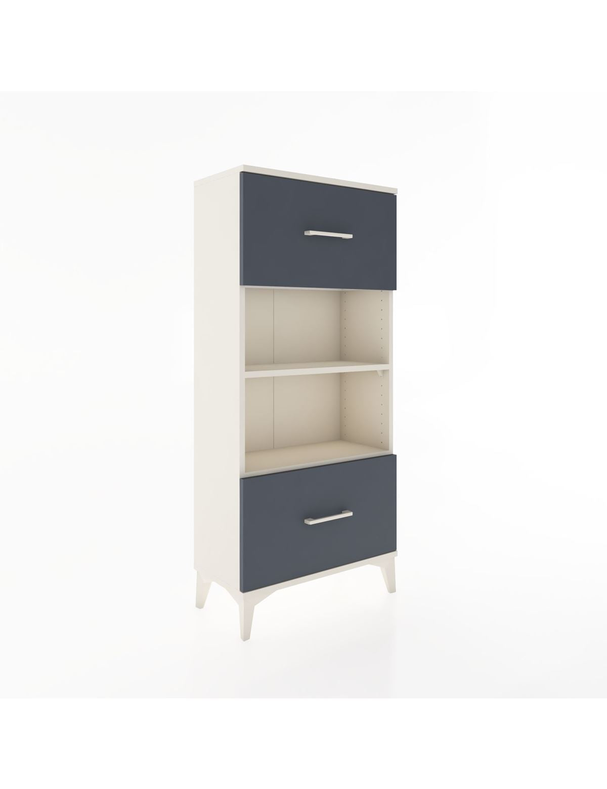 Hyperion Dolap 2 Raflı 2 Çekmeceli 60x44x134 - S50M032V2B
