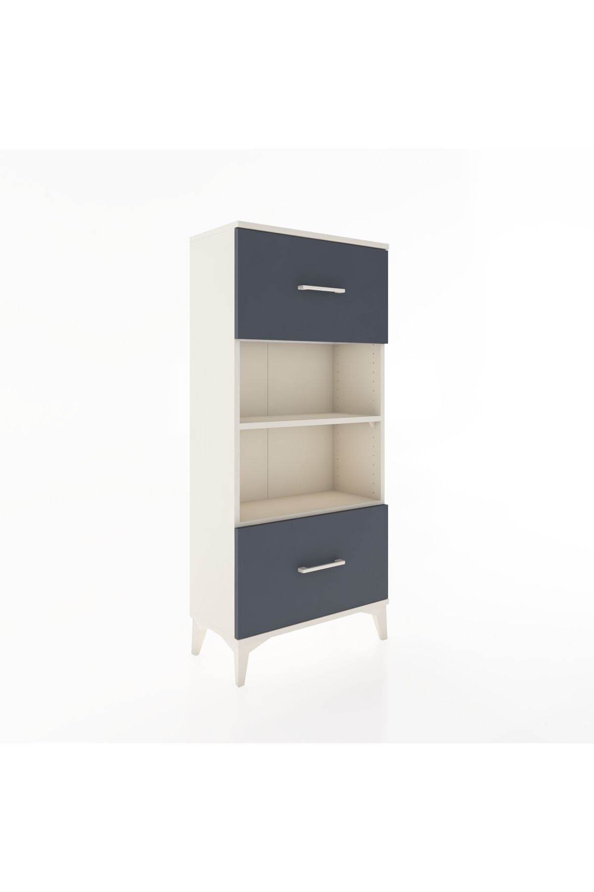 Hyperion Dolap 2 Raflı 2 Çekmeceli 60x44x134 - S50M032V2B