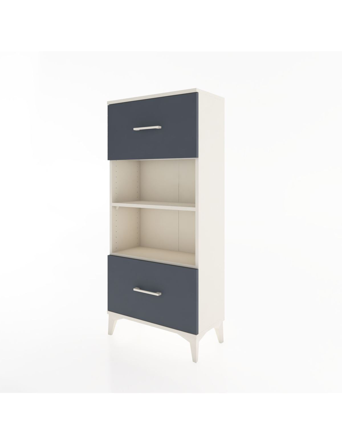 Hyperion Dolap 2 Raflı 2 Çekmeceli 60x44x134 - S50M032V2B