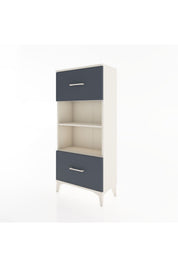 Hyperion Dolap 2 Raflı 2 Çekmeceli 60x44x134 - S50M032V2B