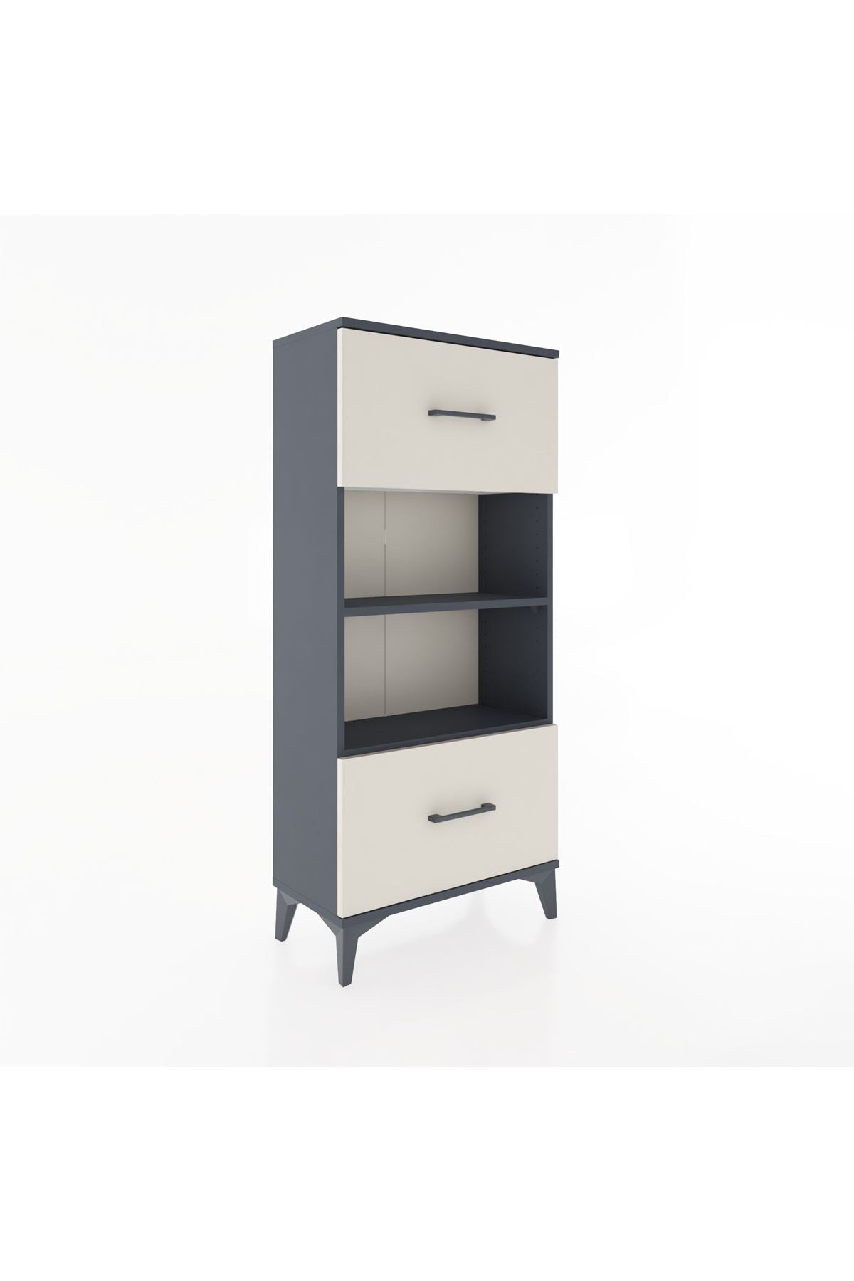 Hyperion Dolap 2 Raflı 2 Çekmeceli 60x44x134 - S50M032V4B