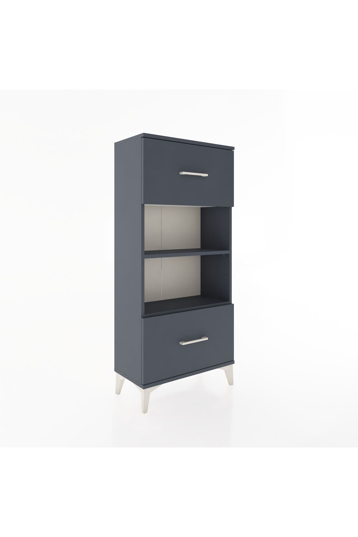 Hyperion Dolap 2 Raflı 2 Çekmeceli 60x44x134 - S50M032V5B