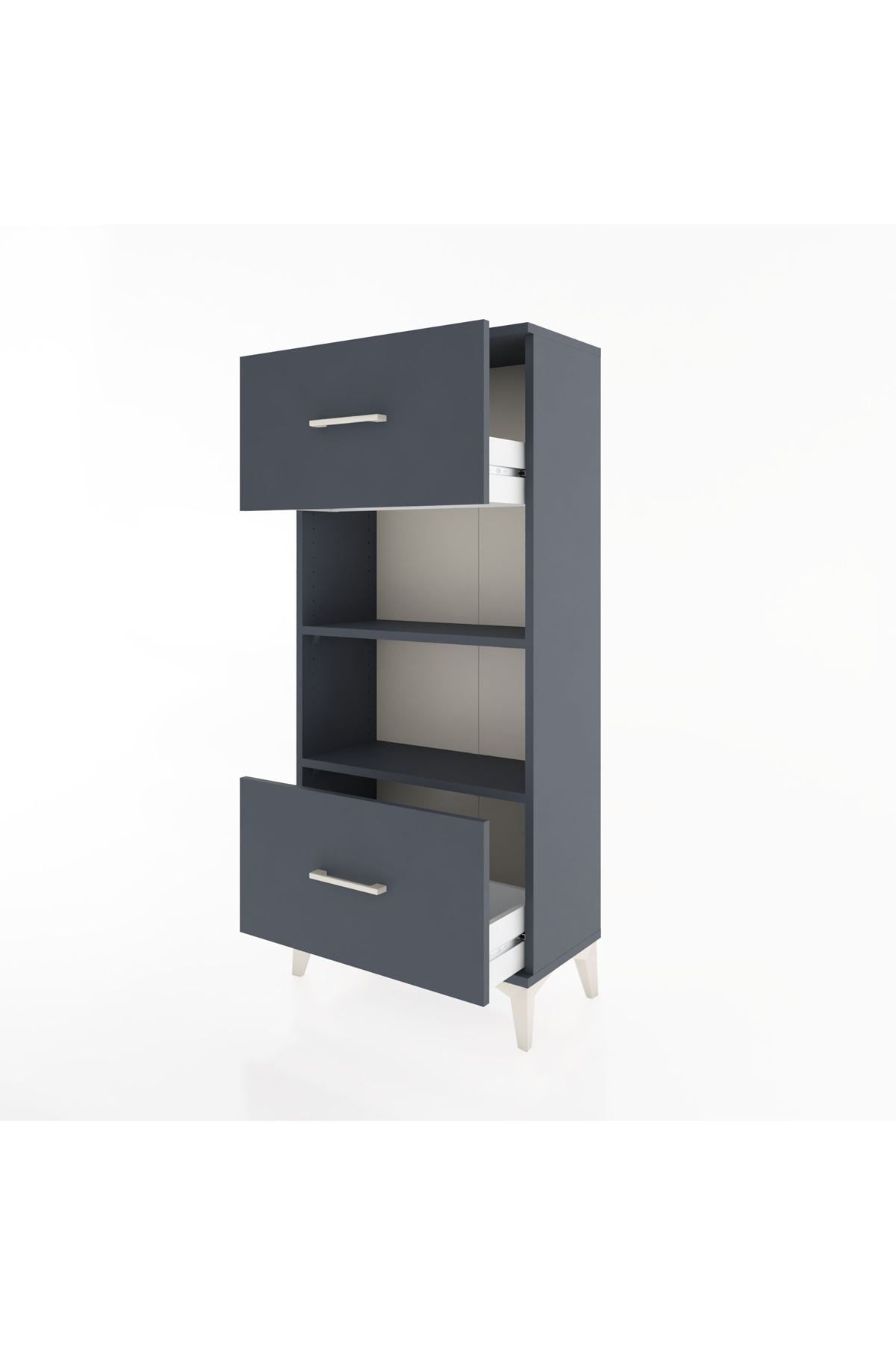 Hyperion Dolap 2 Raflı 2 Çekmeceli 60x44x134 - S50M032V5B