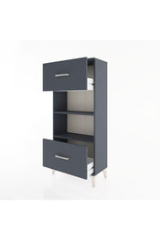 Hyperion Dolap 2 Raflı 2 Çekmeceli 60x44x134 - S50M032V5B
