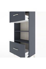 Hyperion Dolap 2 Raflı 2 Çekmeceli 60x44x134 - S50M032V5B