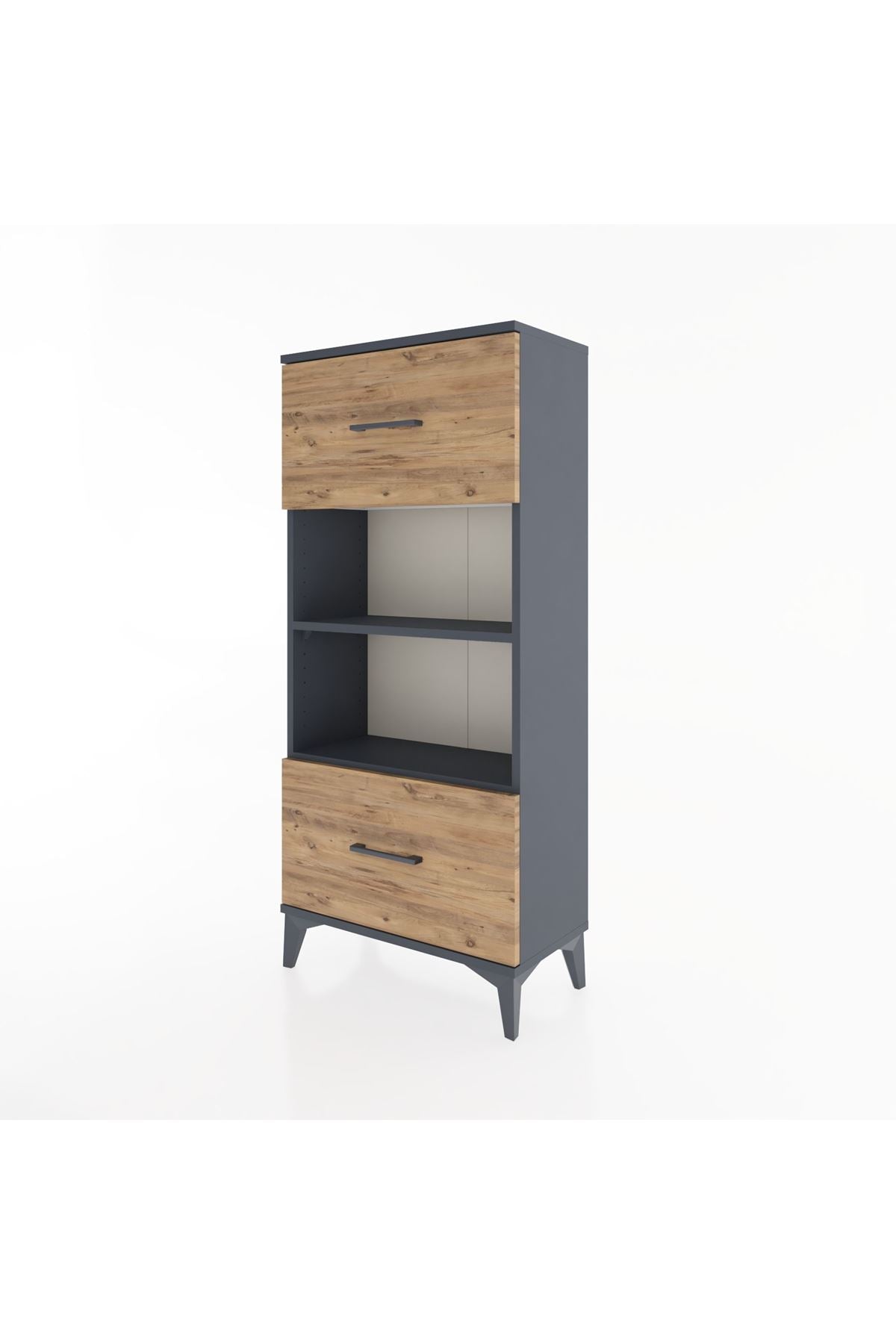 Hyperion Dolap 2 Raflı 2 Çekmeceli 60x44x134 - S50M032V6B