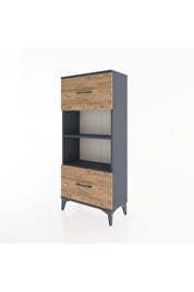 Hyperion Dolap 2 Raflı 2 Çekmeceli 60x44x134 - S50M032V6B