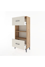Hyperion Dolap 2 Raflı 2 Çekmeceli 60x44x134 - S50M032V7B