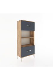 Hyperion Dolap 2 Raflı 2 Çekmeceli 60x44x134 - S50M032V8B