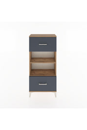 Hyperion Dolap 2 Raflı 2 Çekmeceli 60x44x134 - S50M032V8B