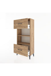 Hyperion Dolap 2 Raflı 2 Çekmeceli 60x44x134 - S50M032V9B