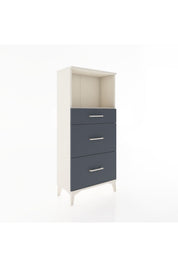 Hyperion Dolap Tek Raflı 3 Çekmeceli 60x44x134 - S50M033V2B