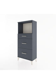 Hyperion Dolap Tek Raflı 3 Çekmeceli 60x44x134 - S50M033V5B