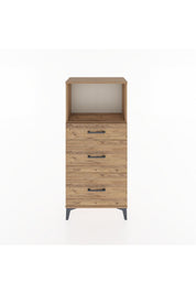 Hyperion Dolap Tek Raflı 3 Çekmeceli 60x44x134 - S50M033V9B
