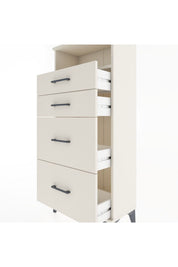 Hyperion Dolap Tek Raflı 4 Çekmeceli 60x44x134 - S50M034V1B