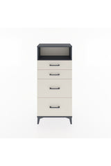 Hyperion Dolap Tek Raflı 4 Çekmeceli 60x44x134