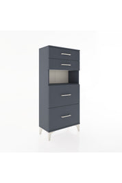 Hyperion Dolap Tek Raflı 4 Çekmeceli 60x44x134 - S50M035V5B