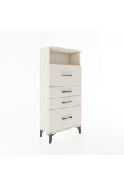 Hyperion Dolap Tek Raflı 4 Çekmeceli 60x44x134 - S50M036V1B