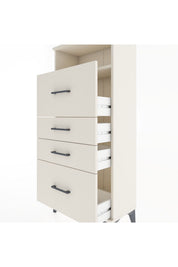 Hyperion Dolap Tek Raflı 4 Çekmeceli 60x44x134 - S50M036V1B
