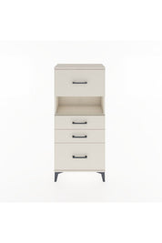 Hyperion Dolap Tek Raflı 4 Çekmeceli 60x44x134 - S50M037V1B