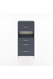 Hyperion Dolap Tek Raflı 4 Çekmeceli 60x44x134 - S50M037V5B