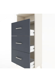 Hyperion Dolap Tek Raflı 3 Çekmeceli 60x44x134 - S50M038V2B