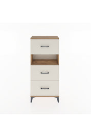 Hyperion Dolap Tek Raflı 3 Çekmeceli 60x44x134 - S50M039V7B