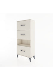 Hyperion Dolap Tek Raflı 3 Çekmeceli 60x44x134 - S50M040V1B