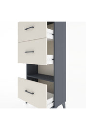 Hyperion Dolap Tek Raflı 3 Çekmeceli 60x44x134 - S50M040V4B