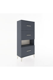 Hyperion Dolap Tek Raflı 3 Çekmeceli 60x44x134 - S50M040V5B