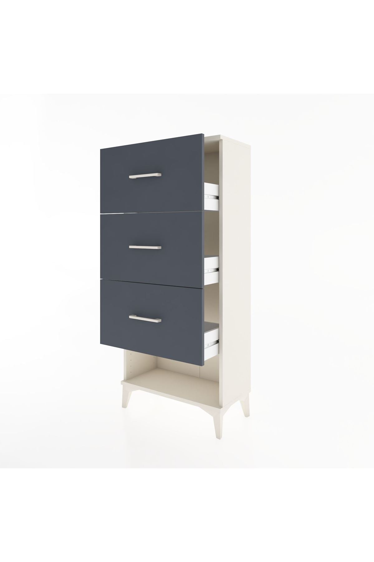 Hyperion Dolap 3 Çekmeceli 60x44x134 - S50M041V2B