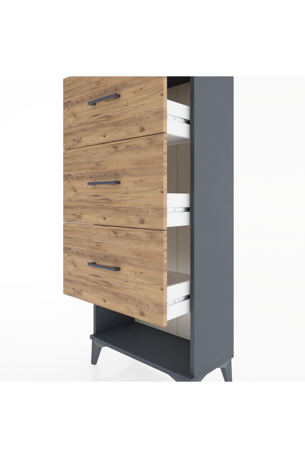 Hyperion Dolap 3 Çekmeceli 60x44x134 - S50M041V6B