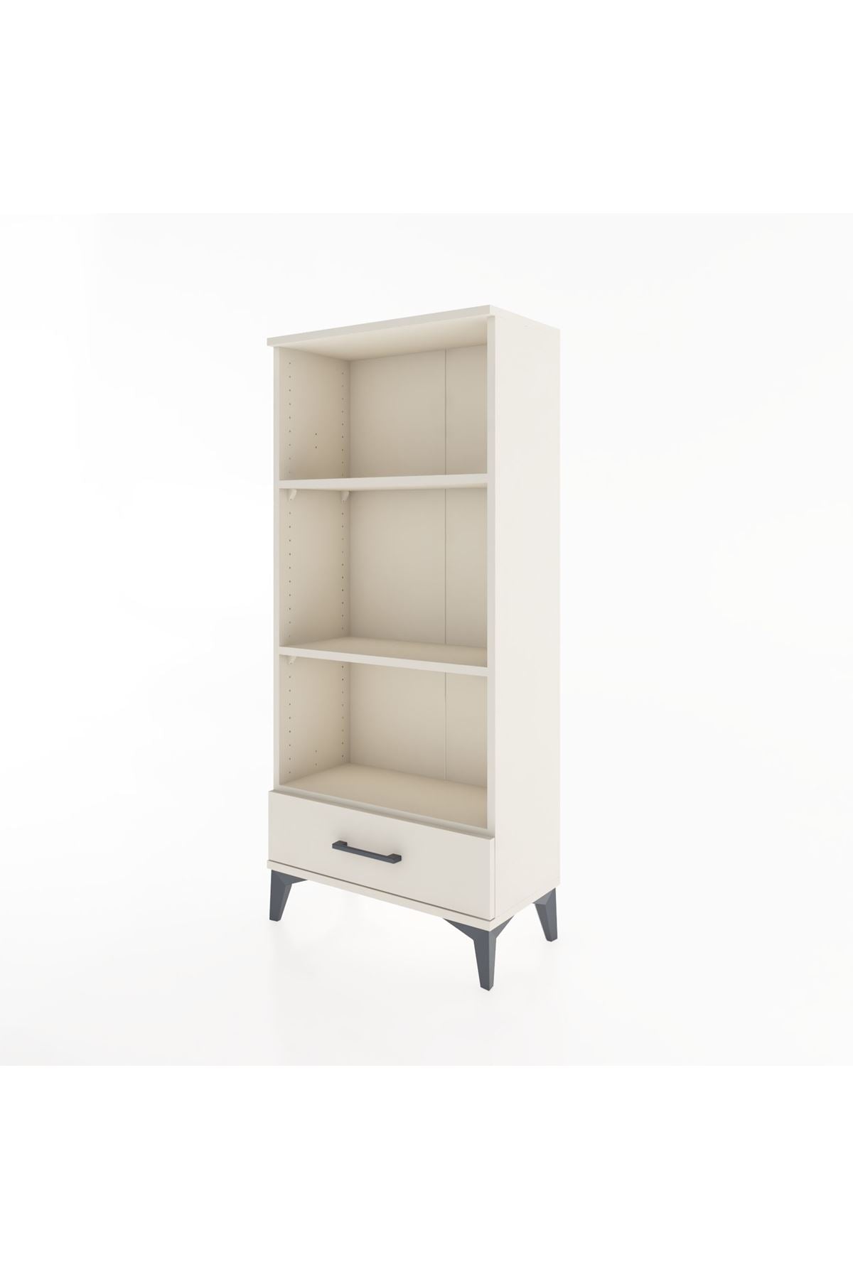 Hyperion Dolap 3 Raflı Tek Çekmeceli 60x44x134 - S50M042V1B